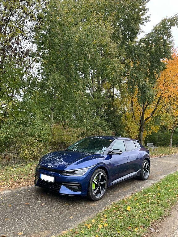 Blau Gebraucht 2023 Kia EV6 SUV | 42.990 € (Fairer Preis) - Bild 1/4