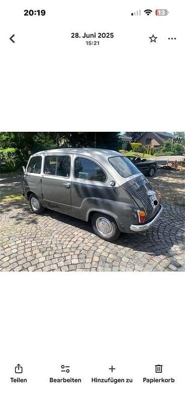 Gebraucht Fiat 600D 31 PS (22 kW) 1963