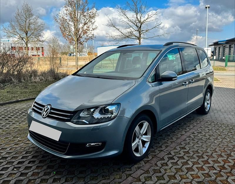 Gebraucht VW Sharan 170 PS (125 kW) 2012 Blau Van / Kleinbus