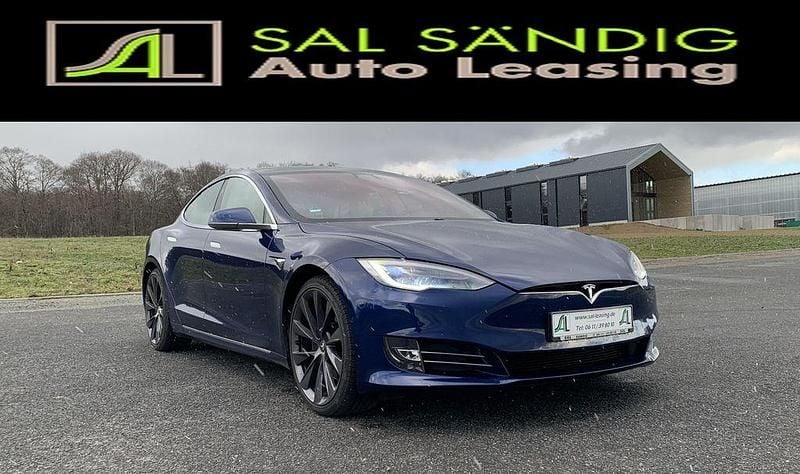 Gebraucht Tesla Model S 386 kW (525 PS) 2018 Blau Kleinwagen