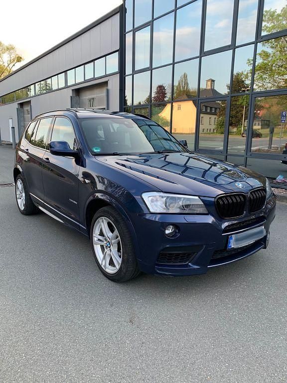 Blau Gebraucht 2013 BMW X3 M Sport SUV | 15.900 € (Fairer Preis) - Bild 1/4
