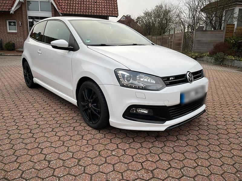 Usata VW Polo R-line 105 CV (77 kW) 2013 Bianco Utilitaria