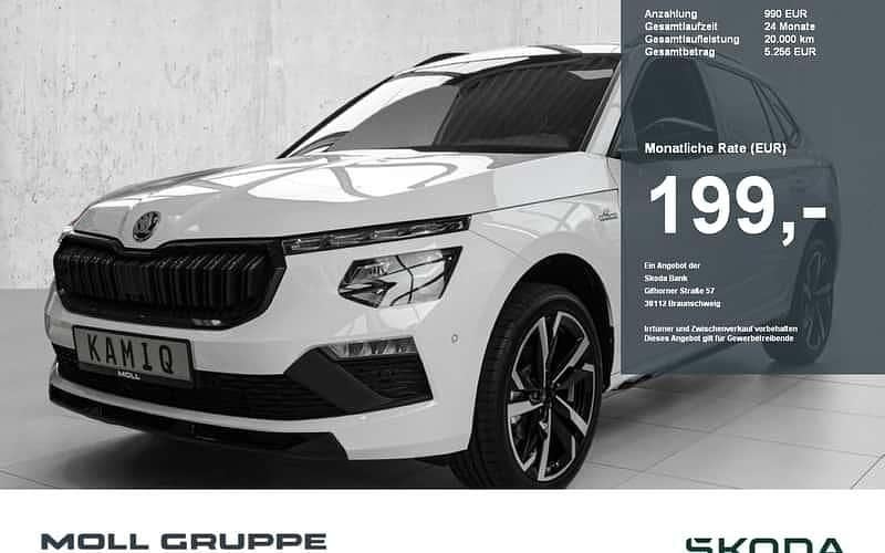 Weiß Neu 2025 Skoda Kamiq Monte Carlo SUV | 32.480 € (Fairer Preis) - Bild 1/4