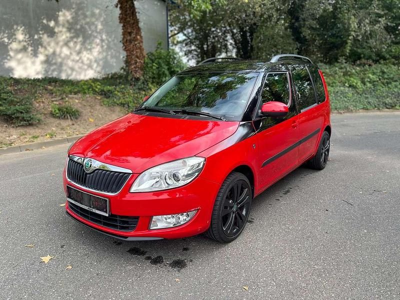 Rot Gebraucht 2012 Skoda Roomster Van / Kleinbus | 4.400 € (Fairer Preis) - Bild 1/4