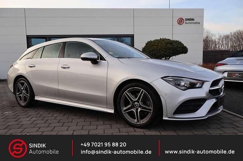 Gebraucht Mercedes CLA220 AMG line 190 PS (139 kW) 2021 Iridiumsilber  metalliclack Limousine