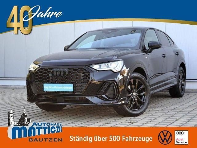 Mythosschwarz metallic Gebraucht 2024 Audi Q3 Sportback S-Line SUV | 39.889 € (Fairer Preis) - Bild 1/4