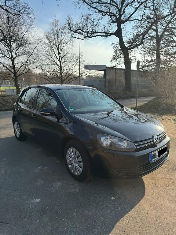 Gebraucht VW Golf VI Trendline 86 PS (63 kW) 2008 Schwarz Kleinwagen