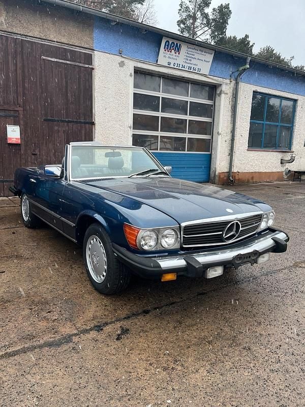 Gebraucht Mercedes SL380 1985 Blau Cabrio