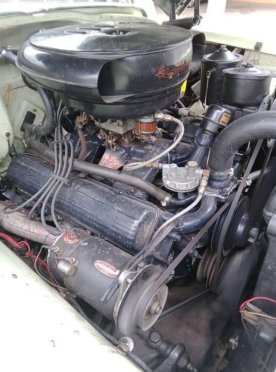 Second-hand Cadillac Deville 286 CP (210 kW) 1956 Verde Berlinǎ