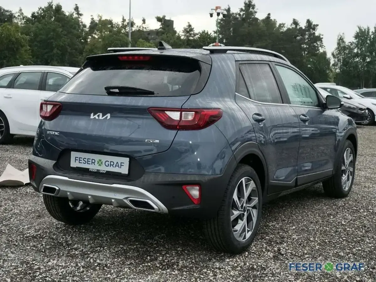 Neu Kia Stonic GT-Line 101 PS (74 kW) 2025 Denimblau SUV
