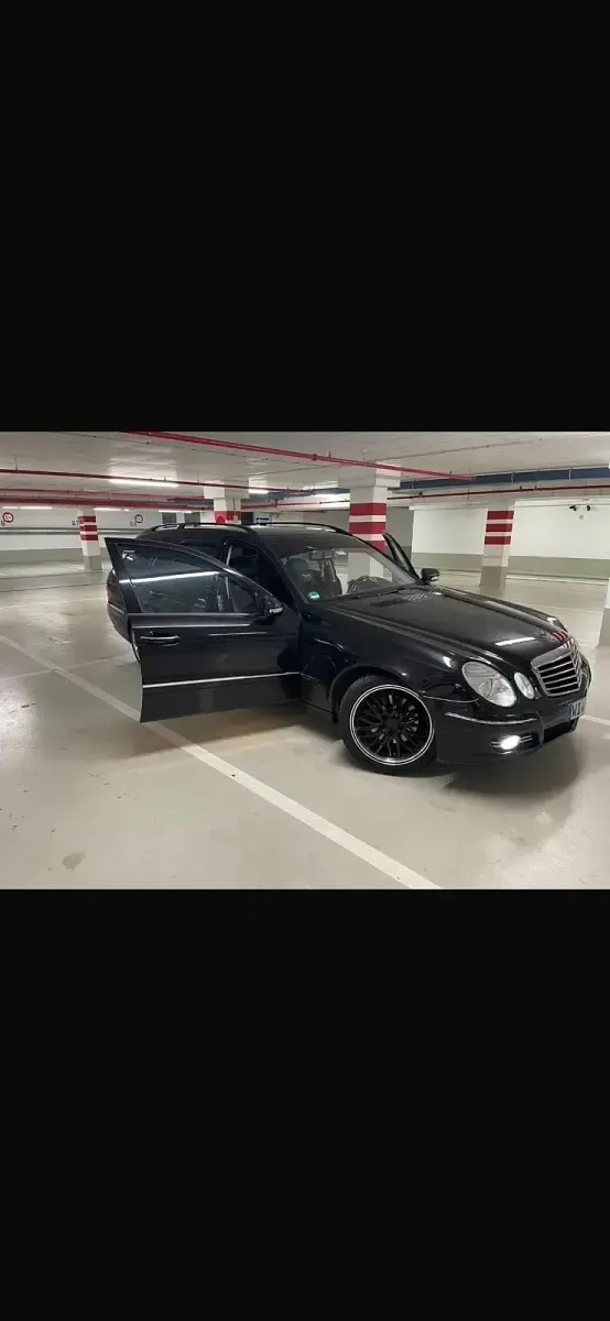 Gebraucht Mercedes E280 231 PS (169 kW) 2007 Schwarz Kombi