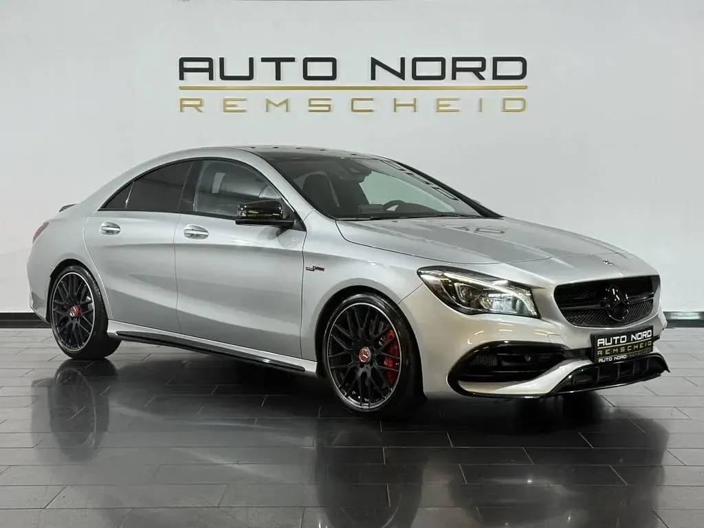 Gebraucht Mercedes CLA45 AMG AMG 381 PS (280 kW) 2018 Polarsilber  metalliclack Coupé