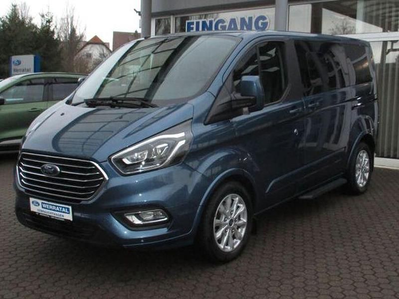 Blau Gebraucht 2019 Ford Tourneo Custom Van | 25.450 € (Fairer Preis) - Bild 1/4