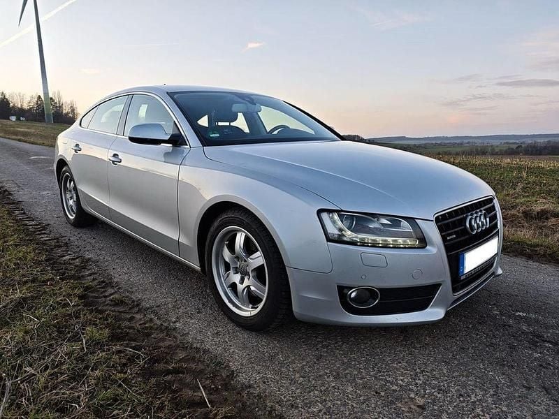 Gebraucht Audi A5 Sportback S-Line 239 PS (175 kW) 2011 Silber Kleinwagen