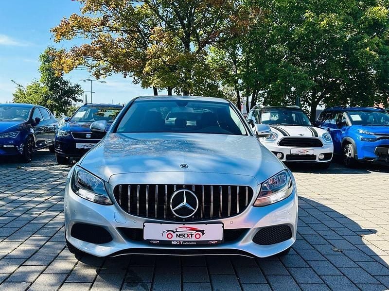 Iridiumsilber metalliclack Gebraucht 2018 Mercedes C200 Limousine | 23.990 € (Guter Preis) - Bild 1/4