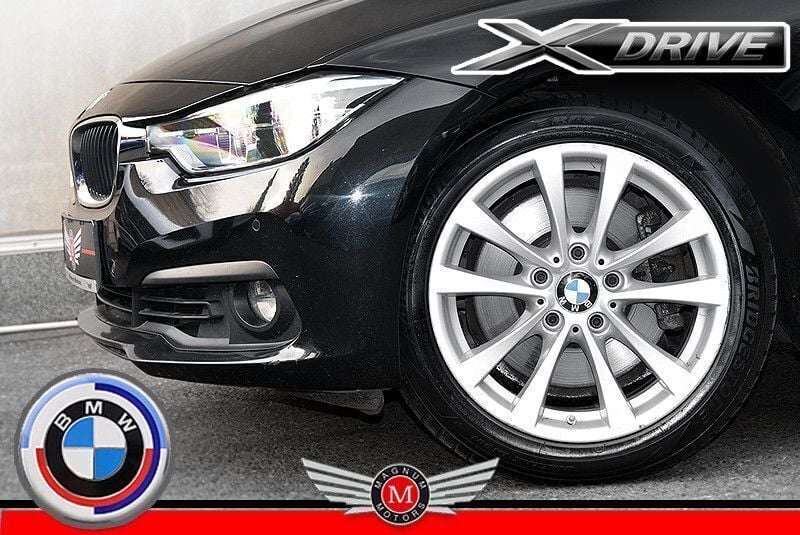 Schwarz Gebraucht 2017 BMW 330 Advantage Kombi | 13.490 € (Guter Preis) - Bild 1/4