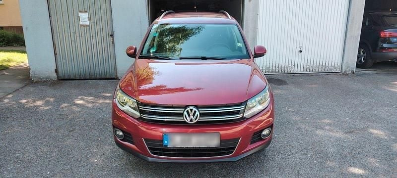 Gebraucht VW Tiguan 179 PS (131 kW) 2014 Rot SUV