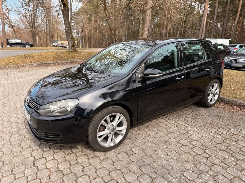 Gebraucht VW Golf VI 122 PS (89 kW) 2009 Schwarz Kleinwagen