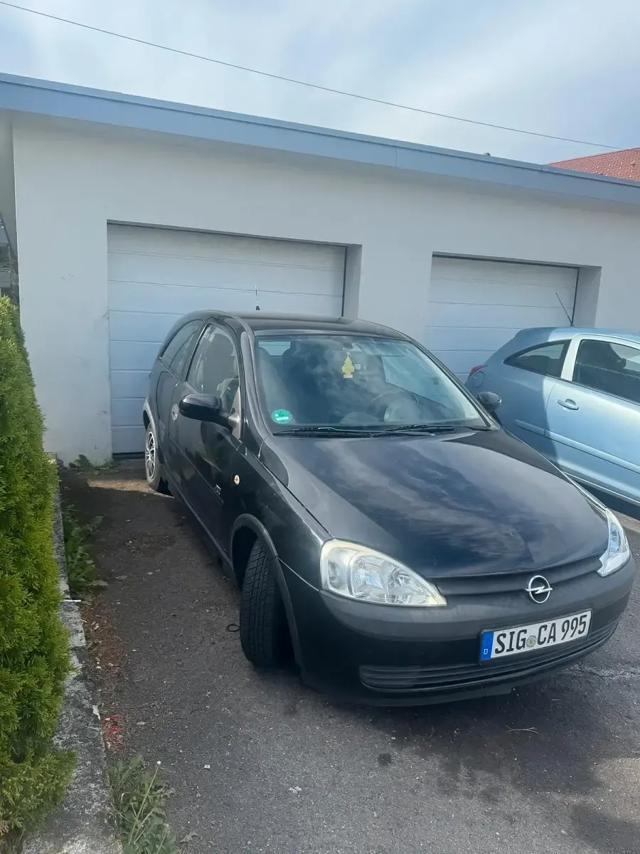 Gebraucht Opel Corsa 75 PS (55 kW) 2001 Schwarz Kleinwagen