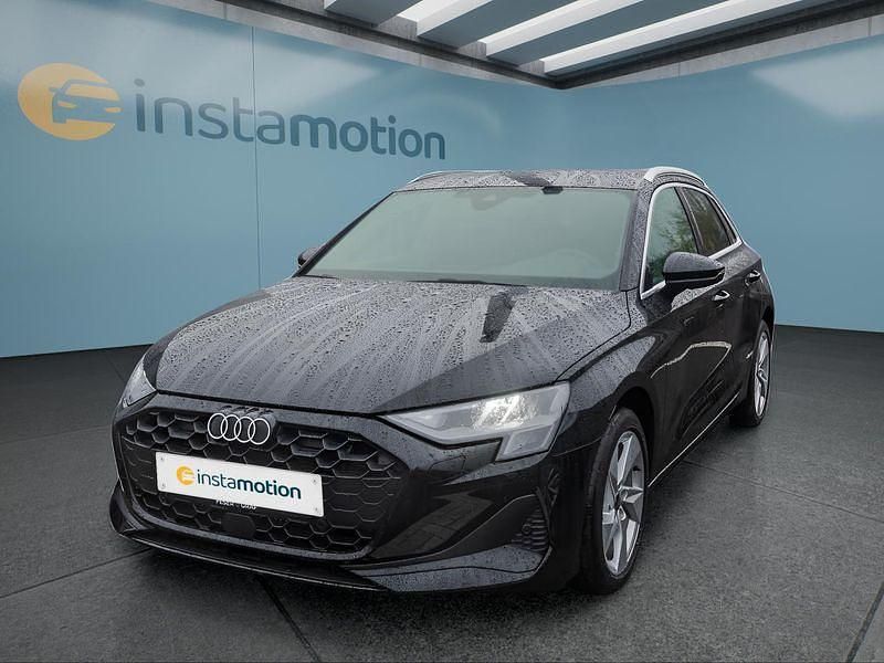 Schwarz Gebraucht 2025 Audi A3 Sportback Kleinwagen | 31.749 € (Fairer Preis) - Bild 1/4