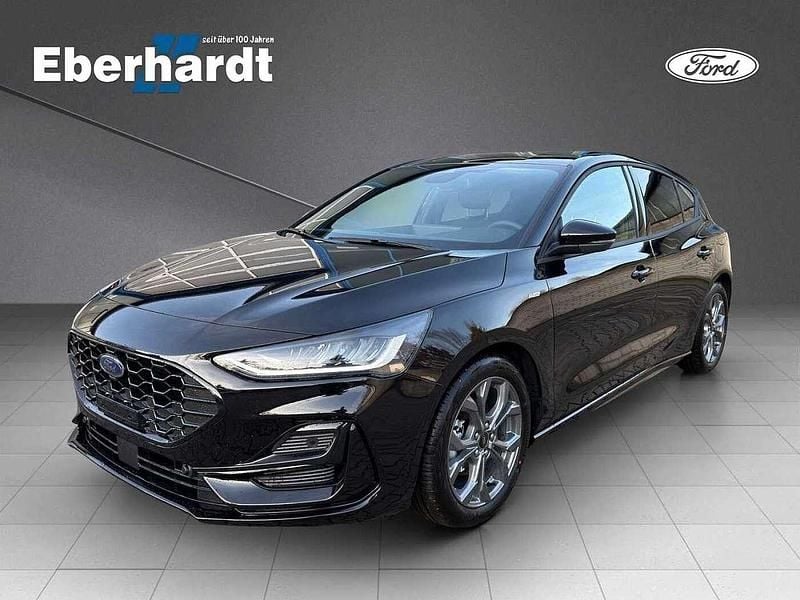 Neu Ford Focus ST-Line X 125 PS (91 kW) 2025 Obsidianschwarz metallic Limousine