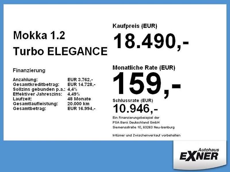 Schwarz Gebraucht 2022 Opel Mokka Elegance SUV | 18.490 € (Guter Preis) - Bild 1/1