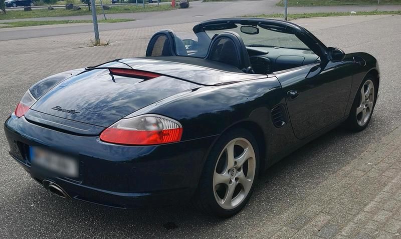Schwarz Gebraucht 2004 Porsche 986 Boxster Cabrio | 15.999 € (Guter Preis) - Bild 1/4