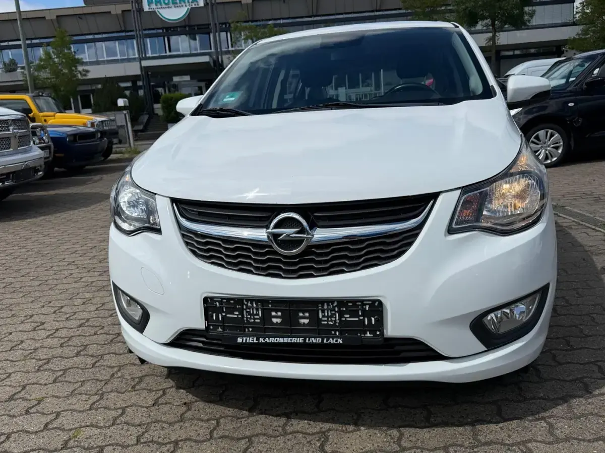 Gebraucht Opel Karl Edition 75 PS (55 kW) 2016 Weiß Kleinwagen