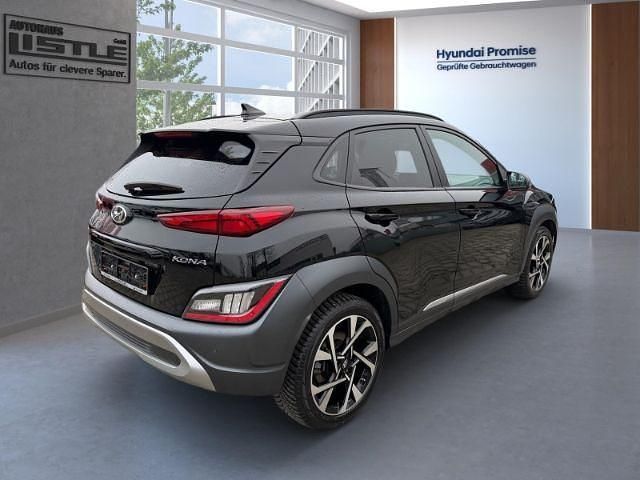 Gebraucht Hyundai Kona Prime 199 PS (146 kW) 2023 Abyss black / mic SUV