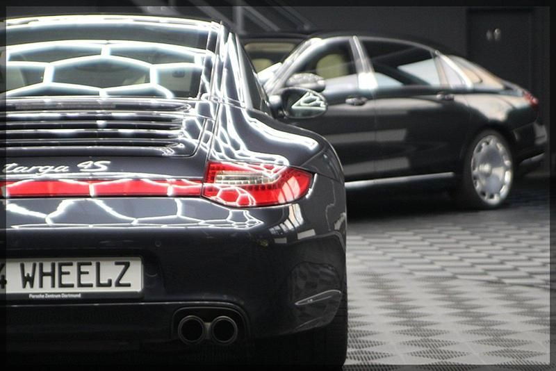 Gebraucht Porsche 997 385 PS (283 kW) 2010 Blau Cabrio