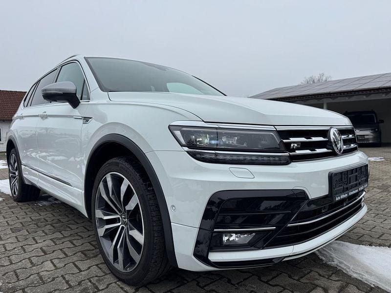 Gebraucht VW Tiguan Allspace R-line 200 PS (147 kW) 2021 Weiß SUV