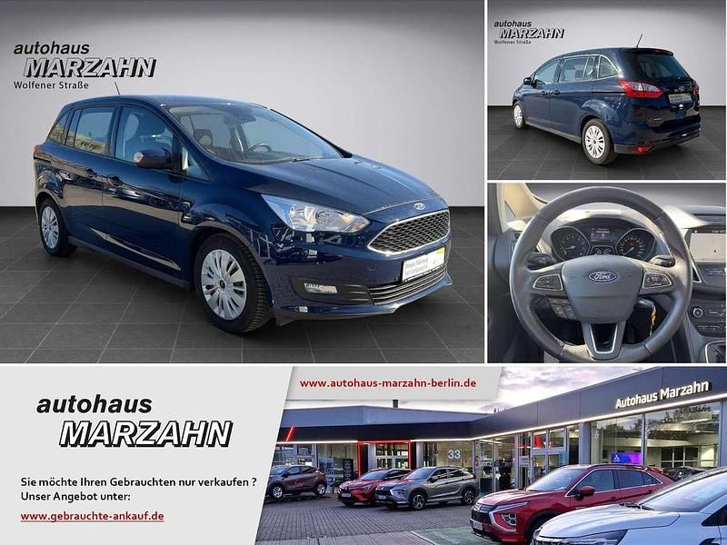 Gebraucht Ford Grand C-Max Cool & Connect 101 PS (74 kW) 2018 Blau Van / Kleinbus