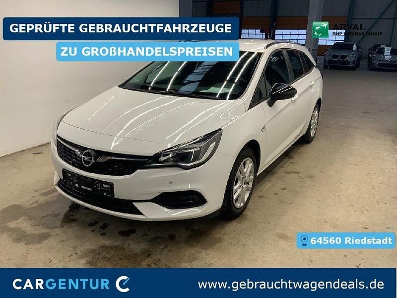 Gebraucht Opel Astra Basis 110 PS (80 kW) 2021 Schneeweiss Kombi