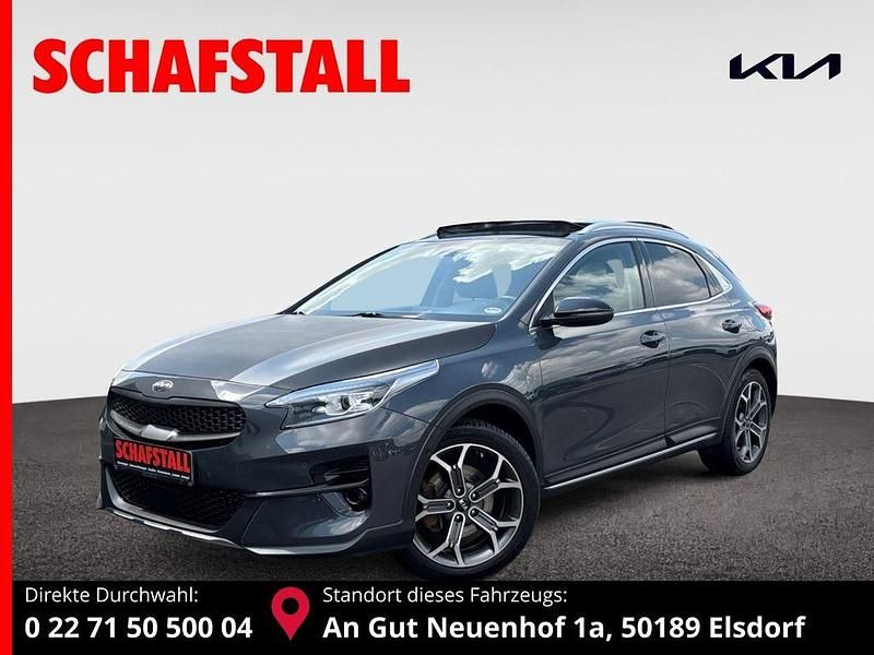 Grau ((h8g) pentametal met.) Gebraucht 2021 Kia XCeed Platinum Edition SUV | 21.979 € (Fairer Preis) - Bild 1/3