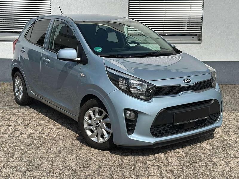 Hellblau Gebraucht 2017 Kia Picanto DREAM-TEAM Edition Kleinwagen | 8.500 € (Fairer Preis) - Bild 1/4