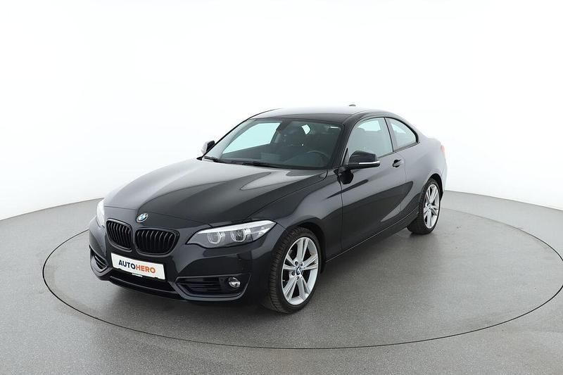 Schwarz Gebraucht 2020 BMW 218 Sport Line Coupé | 23.210 € (Fairer Preis) - Bild 1/3
