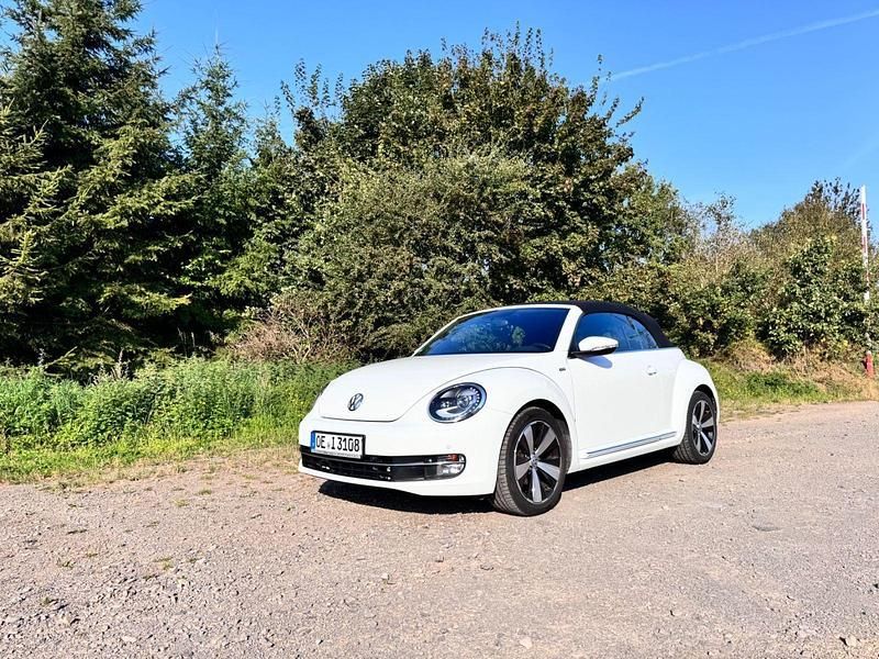 Weiß Gebraucht 2016 VW Beetle Allstar Cabrio | 13.100 € (Guter Preis) - Bild 1/4
