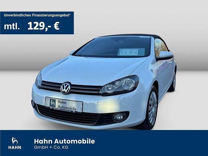 Weiß Gebraucht 2014 VW Golf Cabriolet Life Cabrio | 9.990 € (Fairer Preis) - Bild 1/3