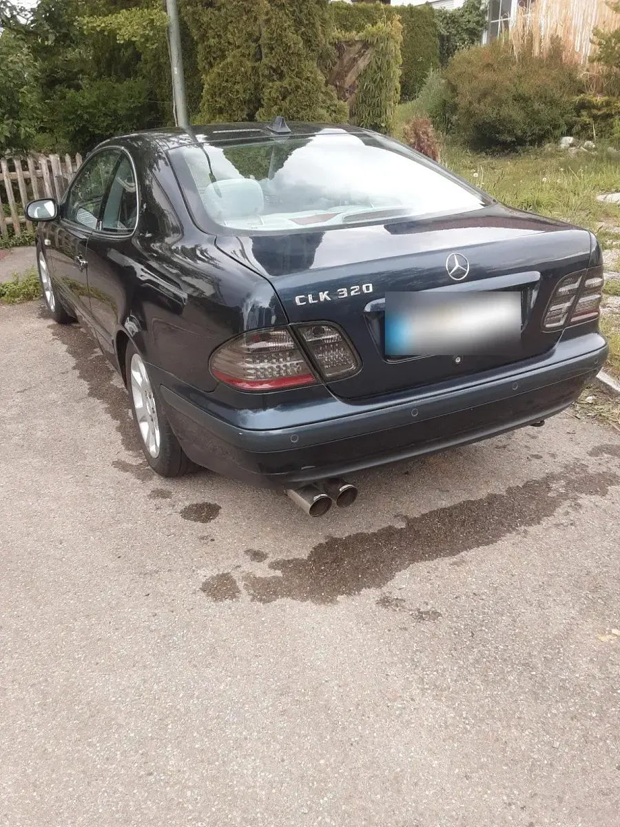 Gebraucht Mercedes CLK320 Elegance 218 PS (160 kW) 1997 Schwarz Coupé