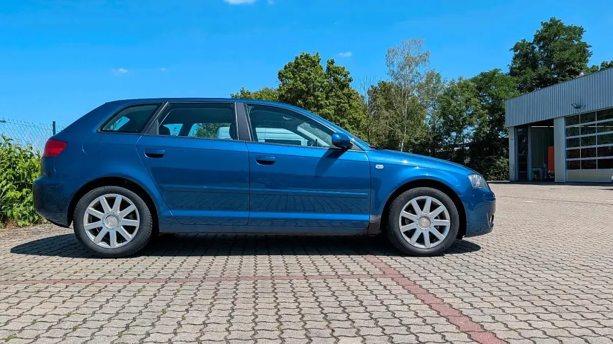 Gebraucht Audi A3 140 PS (102 kW) 2007 Blau Kleinwagen
