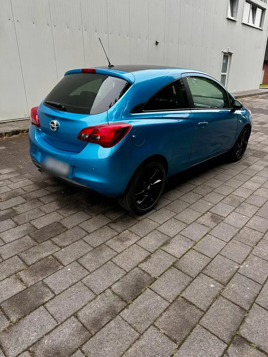 Gebraucht Opel Corsa 90 PS (66 kW) 2019 Blau Kleinwagen