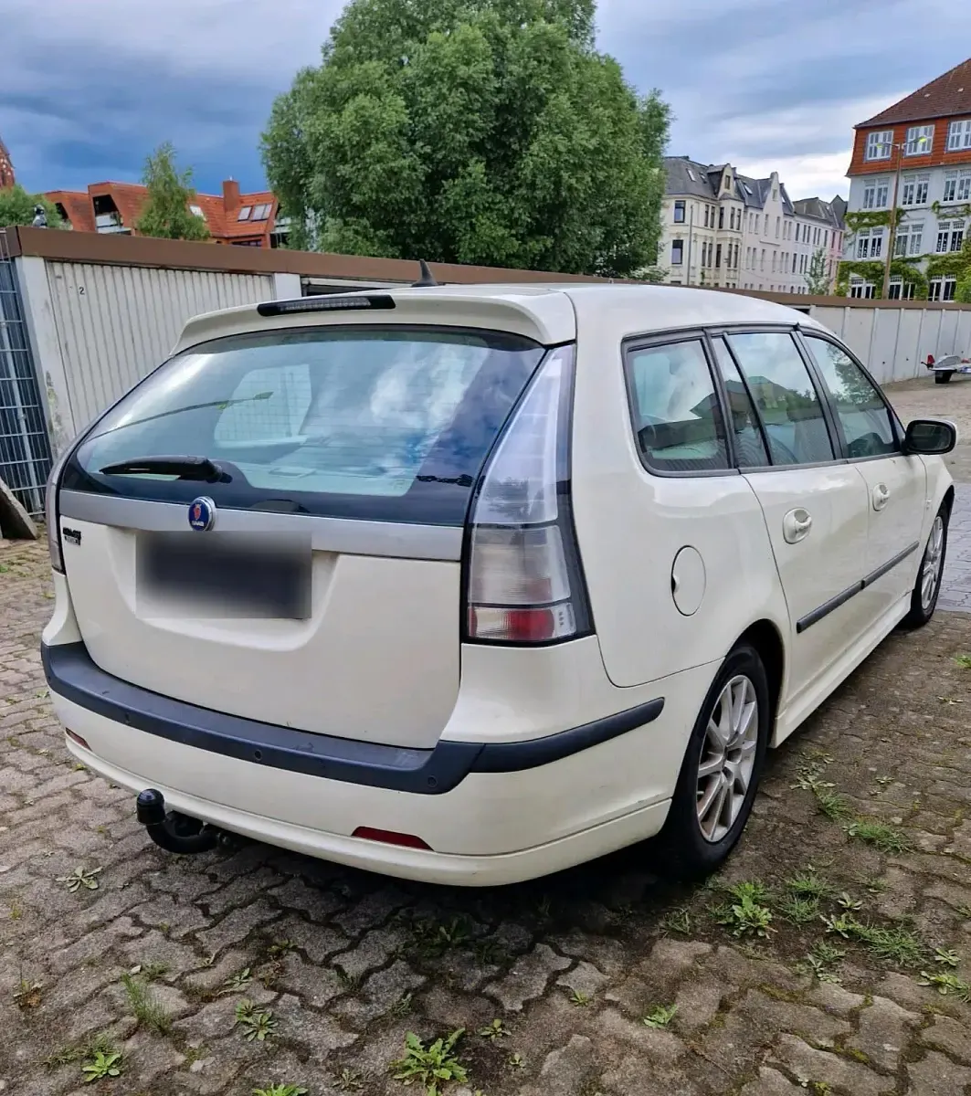 Gebraucht Saab 9-3 Vector 150 PS (110 kW) 2008 Weiß Limousine
