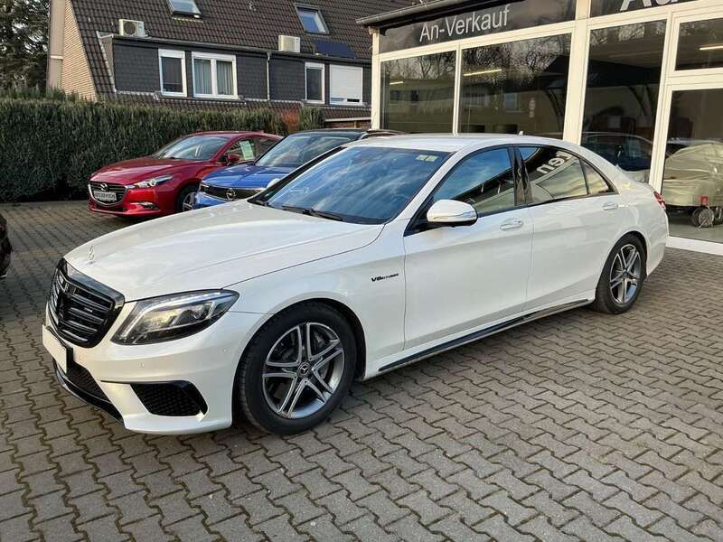 Weiß Gebraucht 2014 Mercedes S63 AMG AMG Limousine | 31.950 € (Superpreis) - Bild 1/4