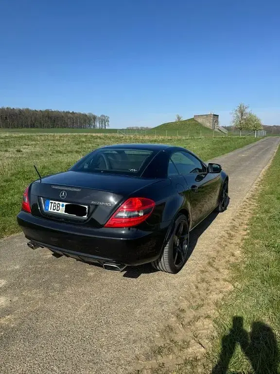 Gebraucht Mercedes SLK200 184 PS (135 kW) 2008 Schwarz Cabrio