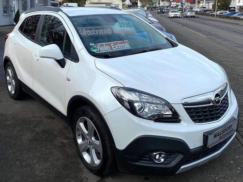 Gebraucht Opel Mokka Edition 140 PS (102 kW) 2014 Cremeweiss/snow flake white SUV