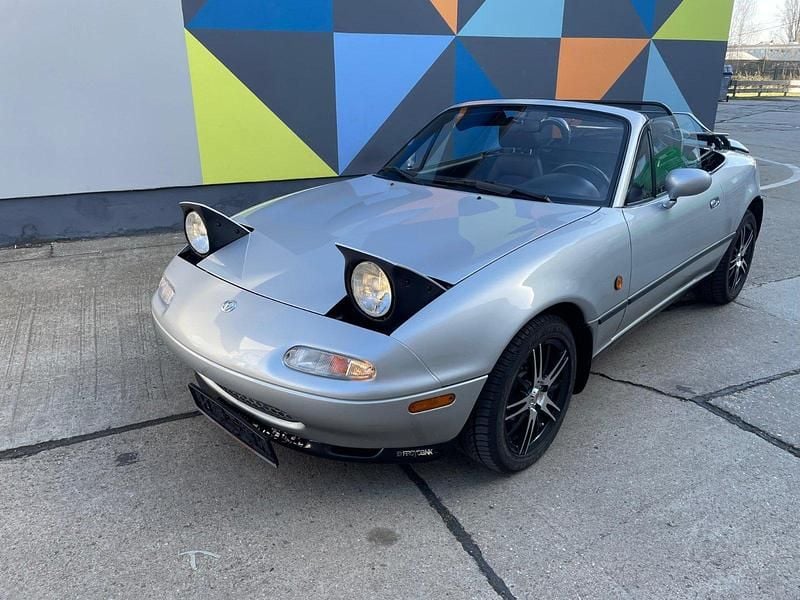 Gebraucht Mazda MX5 90 PS (66 kW) 1998 Silber Cabrio