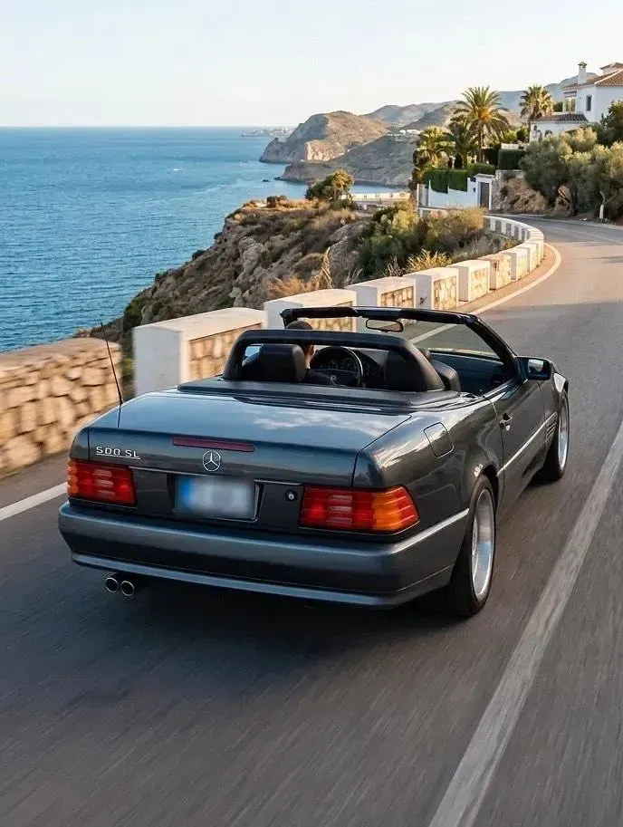 Gebraucht Mercedes SL600 394 PS (289 kW) 1993 Schwarz Cabrio