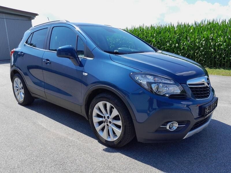 Blau Gebraucht 2015 Opel Mokka Eco SUV | 10.599 € (Etwas zu teuer) - Bild 1/4