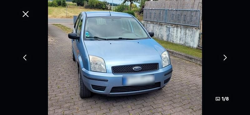 Gebraucht Ford Fusion 101 PS (74 kW) 2006 Blau Kleinwagen
