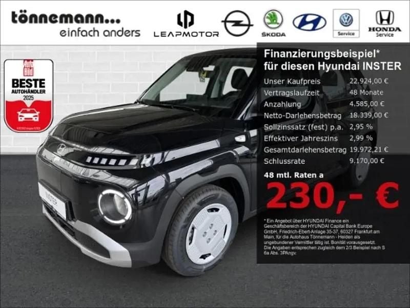 Abyss black Neu 2025 Hyundai Inster Select Kleinwagen | 22.924 € (Guter Preis) - Bild 1/1